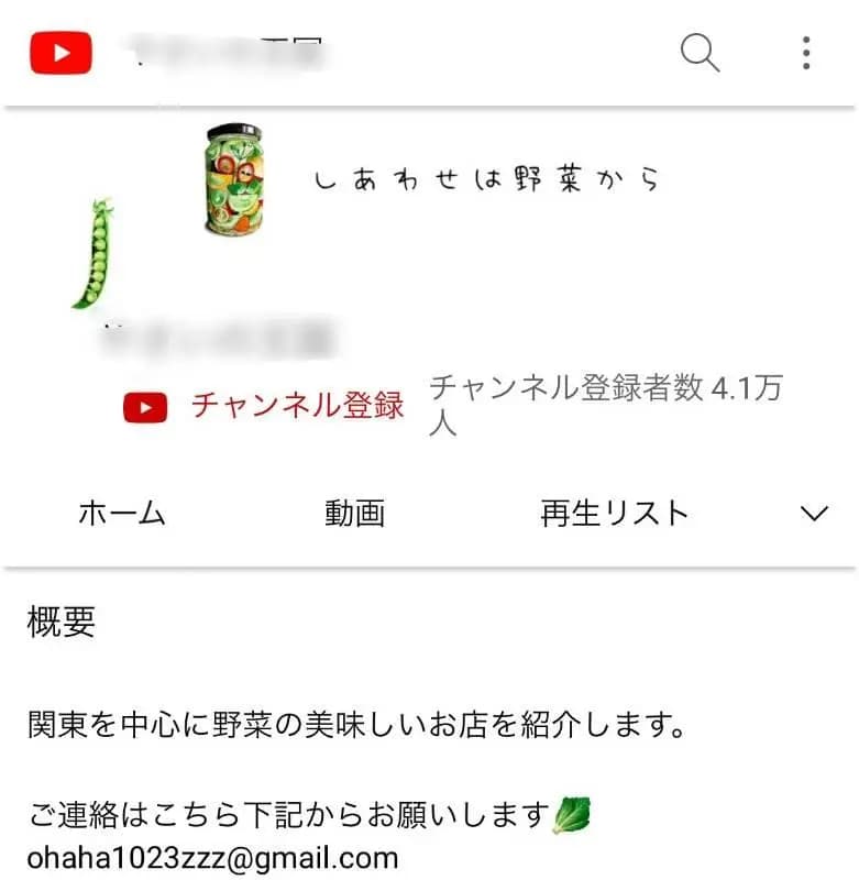 【登録者41,000人】グルメ系 / 良質登録者 / 違反違反なし