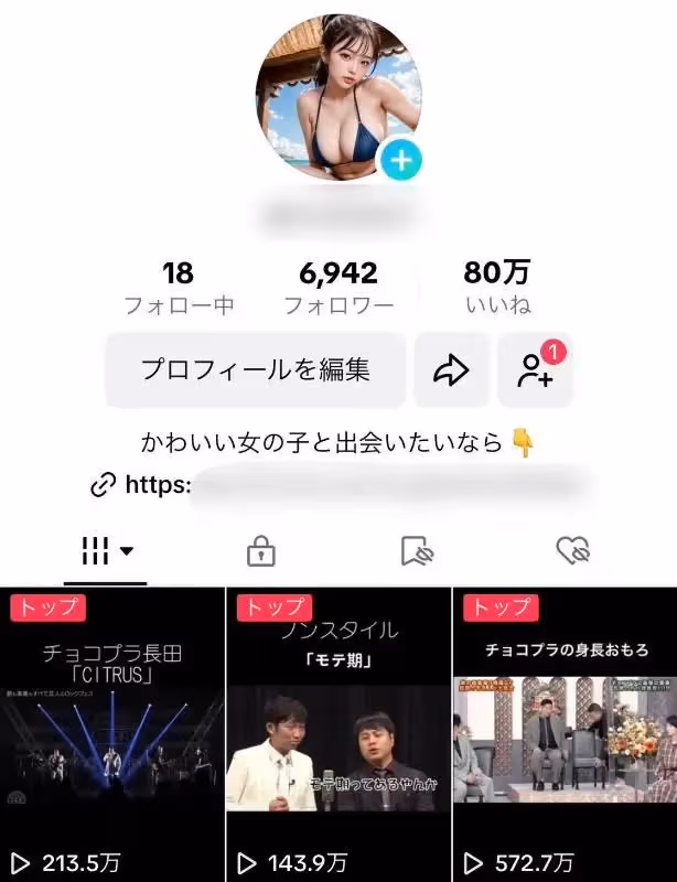 【フォロワー約6,500人】アフィリエイト向き / アフィリエイト資料付 / 良質アカウント